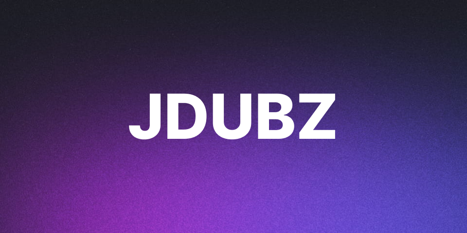 Cover image for Meet JDUBZ - The Sonic Architect